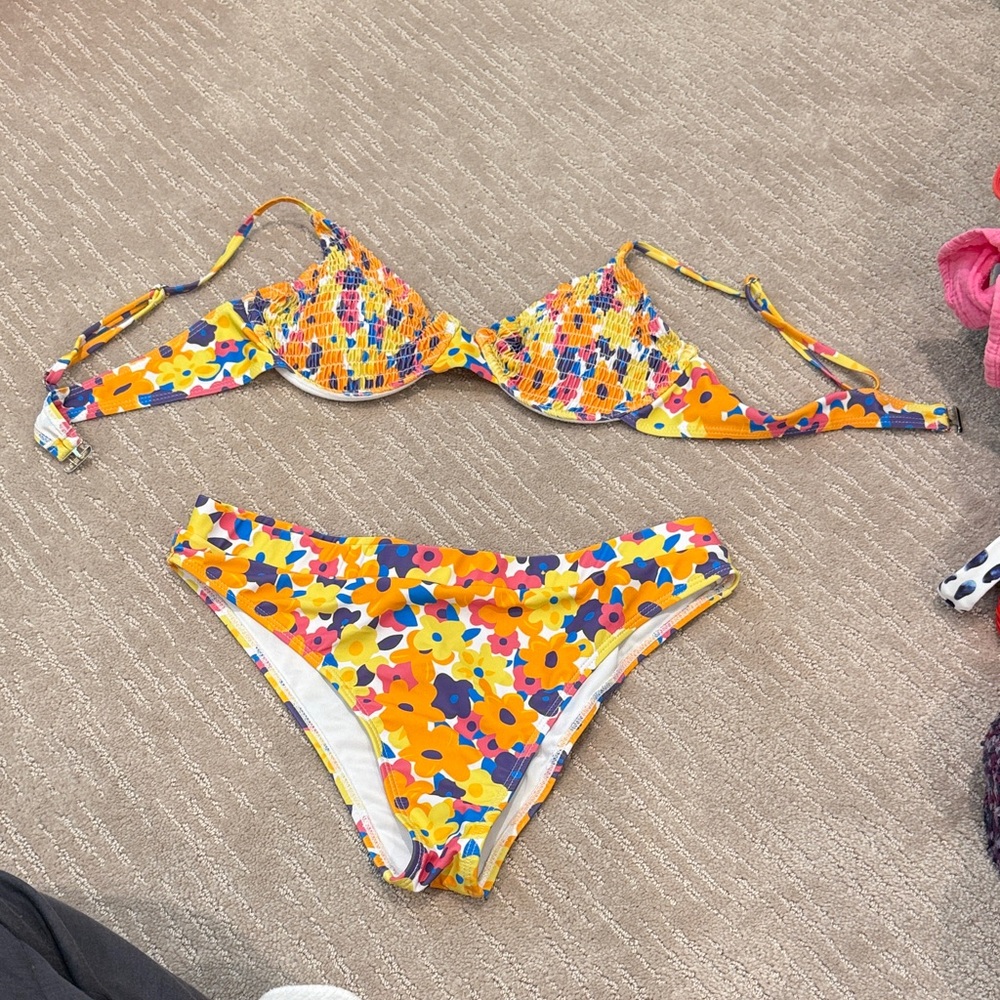 Target Vibrant Floral Kids Bikini Set